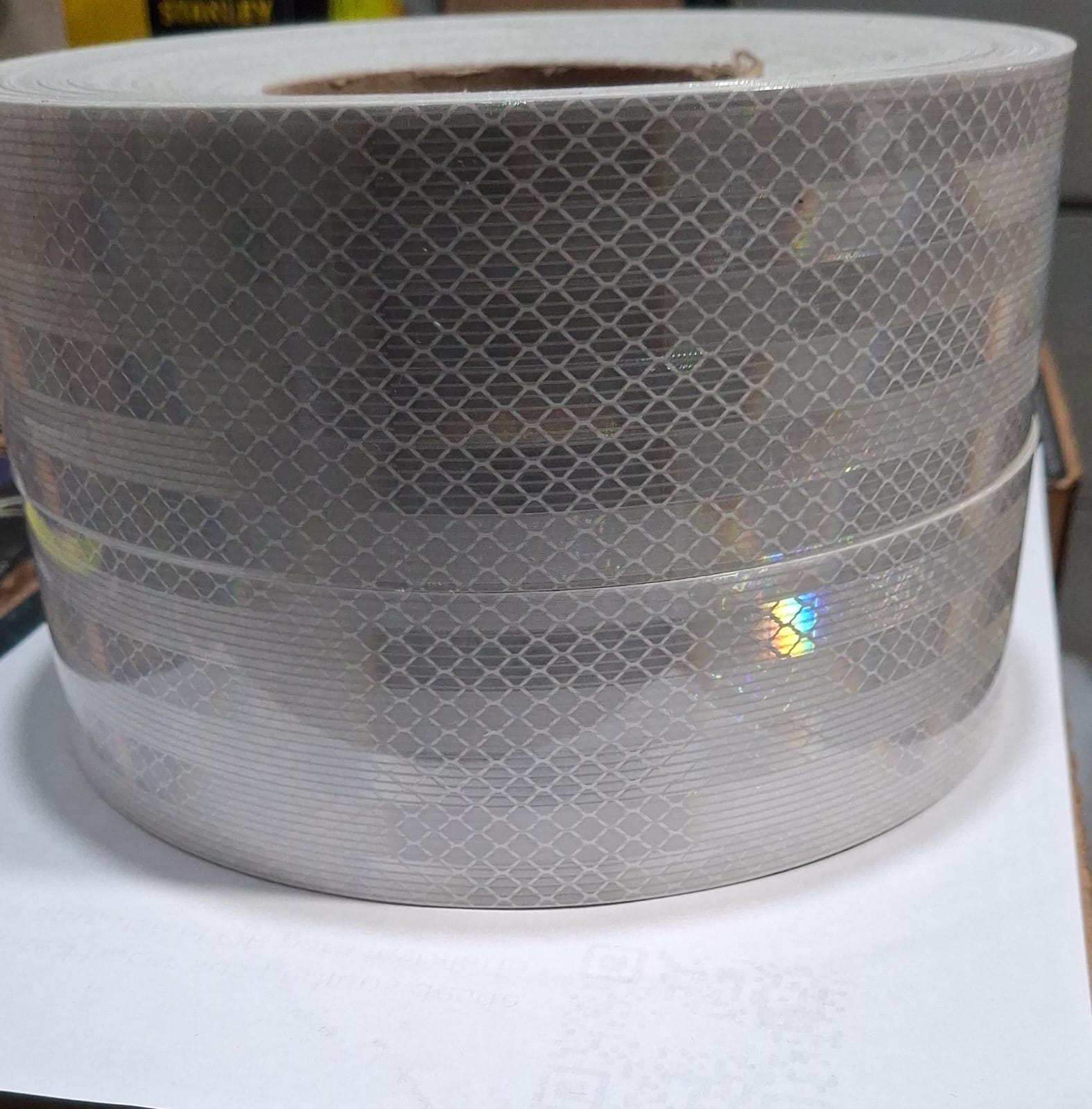 CINTA REFLECTIVA BLANCO